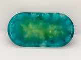 Trinket tray- Neon Blue/ Green